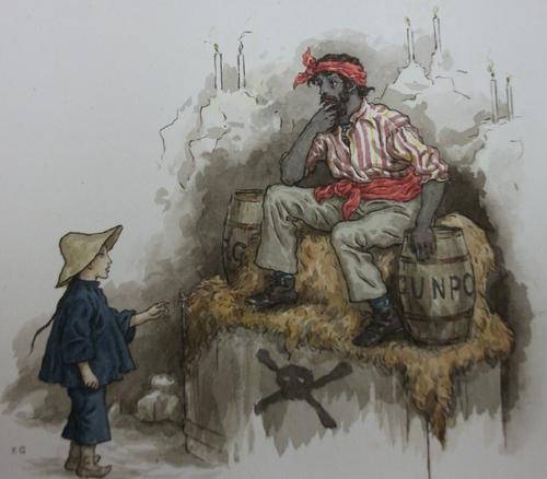 Wan Lee from <i>Queen of the Pirate Isle</i>, illustrated by Kate Greenaway